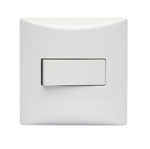 Brava 1 Interruptor 10a 250v Simples Sistema Branco - Soprano