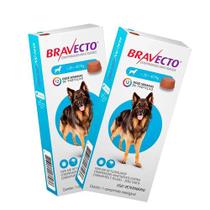 Bravecto 20 a 40kg combo com 2 unidades - MSD