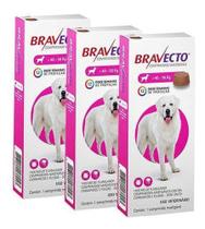 Bravecto Antipulgas Carrapato De 40 A 56kg 1400mg Kit 3 Un