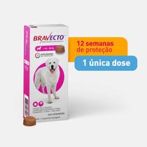 Bravecto Antipulgas E Carrapatos Para Cães 40 A 56kg Bravecto Antipulgas E Carrapatos Para Cães 40 A 56kg