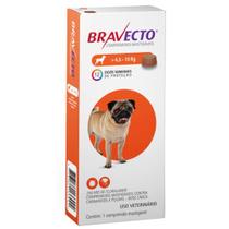 Bravecto Antipulgas e Carrapatos Para Cães de 4,5kg a 10kg - MSD