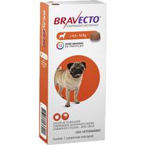Bravecto cães 4,5 a 10 kg 1 comprimido - Msd