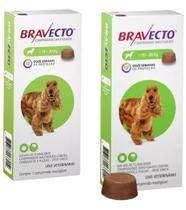 Bravecto Cães Comprimido 10 A 20kg Kit Promocional C/2un Msd