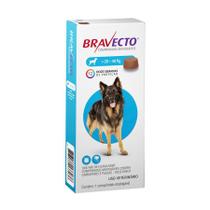 Bravecto Comprimido Antipulgas e Carrapatos MSD Para Cães De 20 a 40 kg