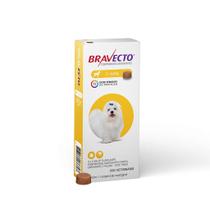 Bravecto Comprimidos Antipulgas e Carrapatos MSD para Cães de 2 a 4,5 kg