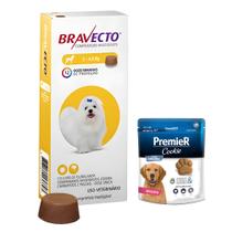 Bravecto Mastigável 112,mg 2 - 4,5Kg 1cpr - Ganhe Cookie Premier 250g