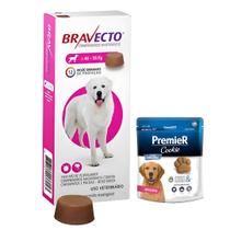 Bravecto Mastigável 1400mg 40 - 56Kg - 1cpr - Ganhe Cookie Premier 250g