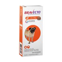 Bravecto MSD Antipulgas e Carrapatos para Cães de 4,5 A 10 kg