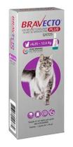 Bravecto Plus Gato 6,25 A 12,5 kg Transdermal Com Vermífugo