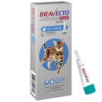 Bravecto Plus Gatos Transdermal 2,8 A 6,25 Kg - Antipulgas - BRAVECTO MSD
