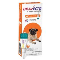 Bravecto Transdermal Antipulgas e Carrapaticida para Cães 4,5 a 10kg 0,89ml 1 Pipeta