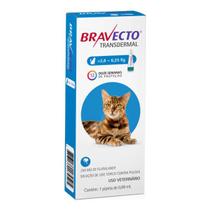 Bravecto Transdermal Antipulgas para Gatos 2,8 a 6,25kg 1 Pipeta de 0,89ml