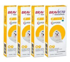 Bravecto Transdermal Cão Cães 2 Á 4,5kg Antipulgas 112.5 4un