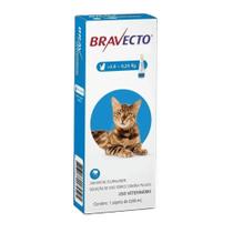 Bravecto Transdermal Para Gatos De 2,8 A 6,25kg Antipulgas - MSD Saúde Animal