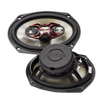 Bravox 220rms par carro auto kit falante b4x 69 bk