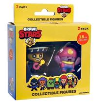 Brawl STARS Conjunto 2 Boneco de Açao Colecionavel Multikids BR2365C