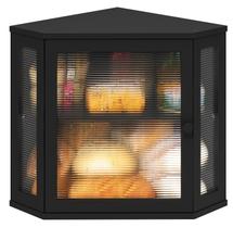 Bread Box viewcare Corner para bancada de cozinha em madeira de bambu