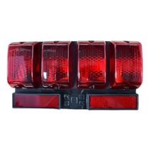 Break Light 24V 4 Lampadas 10 Watts Pisca Alternadamente Cor Vermelho Luz Freio Onibus caminhao Break Light 24V 4 Lampadas 10 Watts Pisca Alternadamente Cor Vermelho Luz Freio Onibus caminhao
