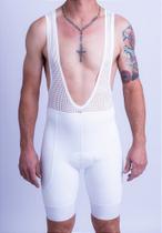 Bretelle ÂNIMA - Poliamida - Cor Branco - Modelo Masculino