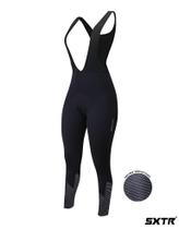 Bretelle Calça Ciclismo Feminino Preto