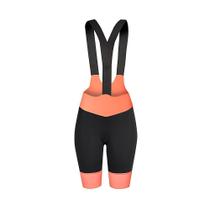 Bretelle Ciclismo Feminino Fiber Mauro Ribeiro Coral - M