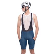 Bretelle Ciclismo Masc Marcio May Light Bag C/ Bolso Azul - GG Bretelle Ciclismo Masc Marcio May Light Bag C/ Bolso Azul - GG