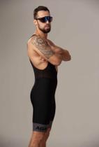 Bretelle Masculino Agah Cinza e Preto