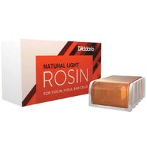 Breu Claro para Violino/Viola/Violoncello D'Addario - Modelo Natural Rosin VR200 Breu Claro para Violino/Viola/Violoncello D'Addario - Modelo Natural Rosin VR200