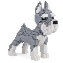 Bricko Pixelblocks Dog Schnauzer 806 Peças Microblocos De Montar Colecionável Bricko Pixelblocks Dog Schnauzer 806 Peças Microblocos De Montar Colecionável