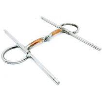 Bridão Agulha Caneta Para Cavalo Em Inox Bocal Articulado Super Oferta FN COUNTRY