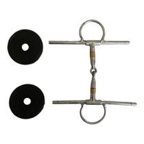 Bridão Agulha Grosso Salivador Para Cavalos + Brinde