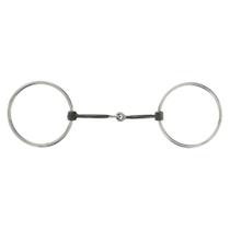 Bridão Argola com Bocal Liso Vinagre 28332