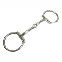 Bridão D em Aço Inox com Articulação Central para Pôneis Direto da Fábrica