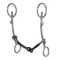 Bridão Tambor Inox para Cavalo Laomaan 33128 Bridão Tambor Inox para Cavalo Laomaan 33128