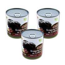 Brigadeiro de colher diet lata 335g hué - kit 3 unidades