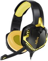 Bright Headset Gamer LED USB P3 7.1 com Cabo Almofadado Haste Regulável Preto Bright Headset Gamer LED USB P3 7.1 com Cabo Almofadado Haste Regulável Preto
