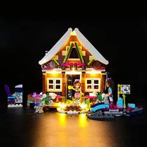 Briksmax Led Lighting Kit para Snow Resort Chalet - Compatível com Lego 41323 Building Blocks Model - Não Incluir o Conjunto Lego