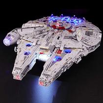 BRIKSMAX Led Lighting Kit para Star Wars Ultimate Millennium Falcon - Compatível com Lego 75192 Building Blocks Model- Não Incluir o Conjunto Lego