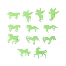 Brilha No Escuro Adesivos De Parede Luminosos Vários Animais Padrão Decoração Do Quarto Fluorescente