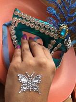 Brilho Borboleta Prata