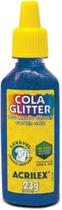 Brilho Cola Acrilex 23g Azul 204 Brilho Cola Acrilex 23g Azul 204