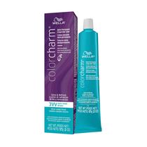 Brilho de cabelo WELLA Color Charm Demi Permanent 3VV, violeta escuro, marrom