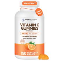 Brilho interno de gomas de vitamina C 250 mg 150 unidades