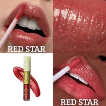 Brilho labial bitarra beauty 4ml - RED STAR - textura leve, cremoso, hidratação com e sem glitter, versatil, look hibrido, Combine o poder de cobertura com o brilho sofisticado do gloss. Brilho labial bitarra beauty 4ml - RED STAR - textura leve, cremoso, hidratação com e sem glitter, versatil, look hibrido, Combine o poder de cobertura com o brilho sofisticado do gloss.