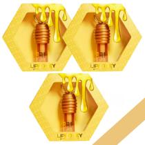 Brilho Labial Gloss Mel Abelha Sabor Mari Chaveiro Lip Honey Franciny Ehlke Maria Gloss Oleo