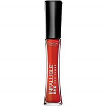 Brilho labial L'Oréal Paris Infallible 8 horas Hydrating Fiery 6mL