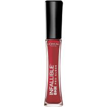 Brilho labial L'Oréal Paris Infallible 8 Hour Rebel Red 15mL