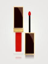 Brilho labial líquido Tom Ford Liquid Lip Luxe Matte 129 Carnal Red Brilho labial líquido Tom Ford Liquid Lip Luxe Matte 129 Carnal Red