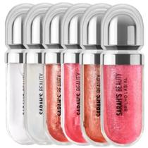 Brilho Labial Longa Duração Sarah Beauty Intenso Efeito Lip Gloss Dupe Glitter Hidratação Cores Vibrantes