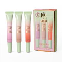 Brilho labial Pixi Beauty LipTone Trio Naturals com 3 tons
